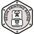 Resin Printer Badge image