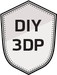 DIY 3D Printing Badge image