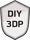 DIY 3D Printing Badge icon