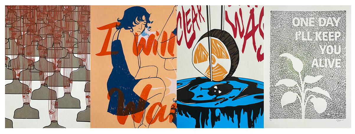 HAND DRAWN SCREEN PRINTS