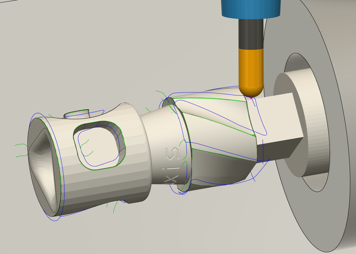 Haas 5-axis simultaneous CNC induction