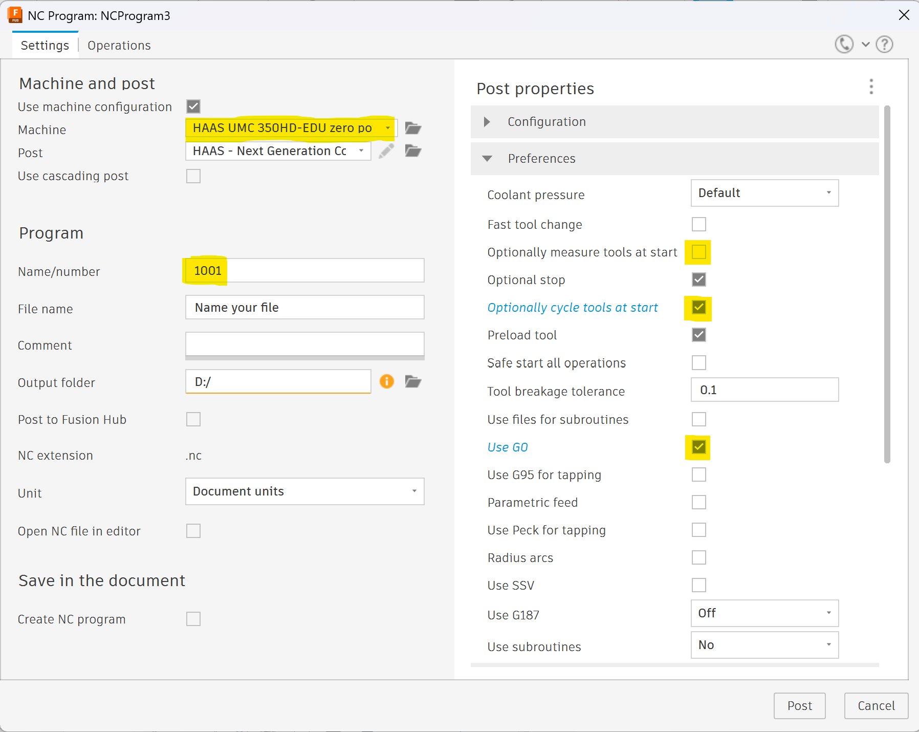 Haas 5-axis 3+2 CNC induction