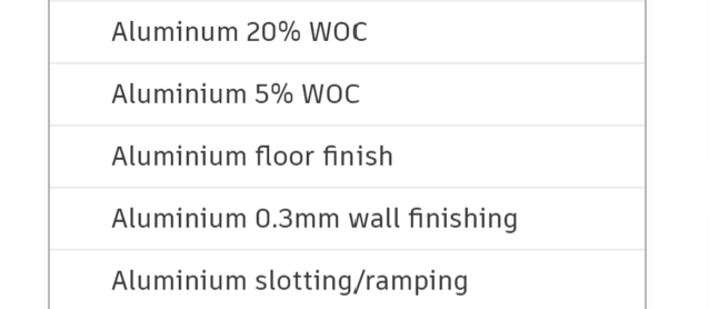 tool cutting data